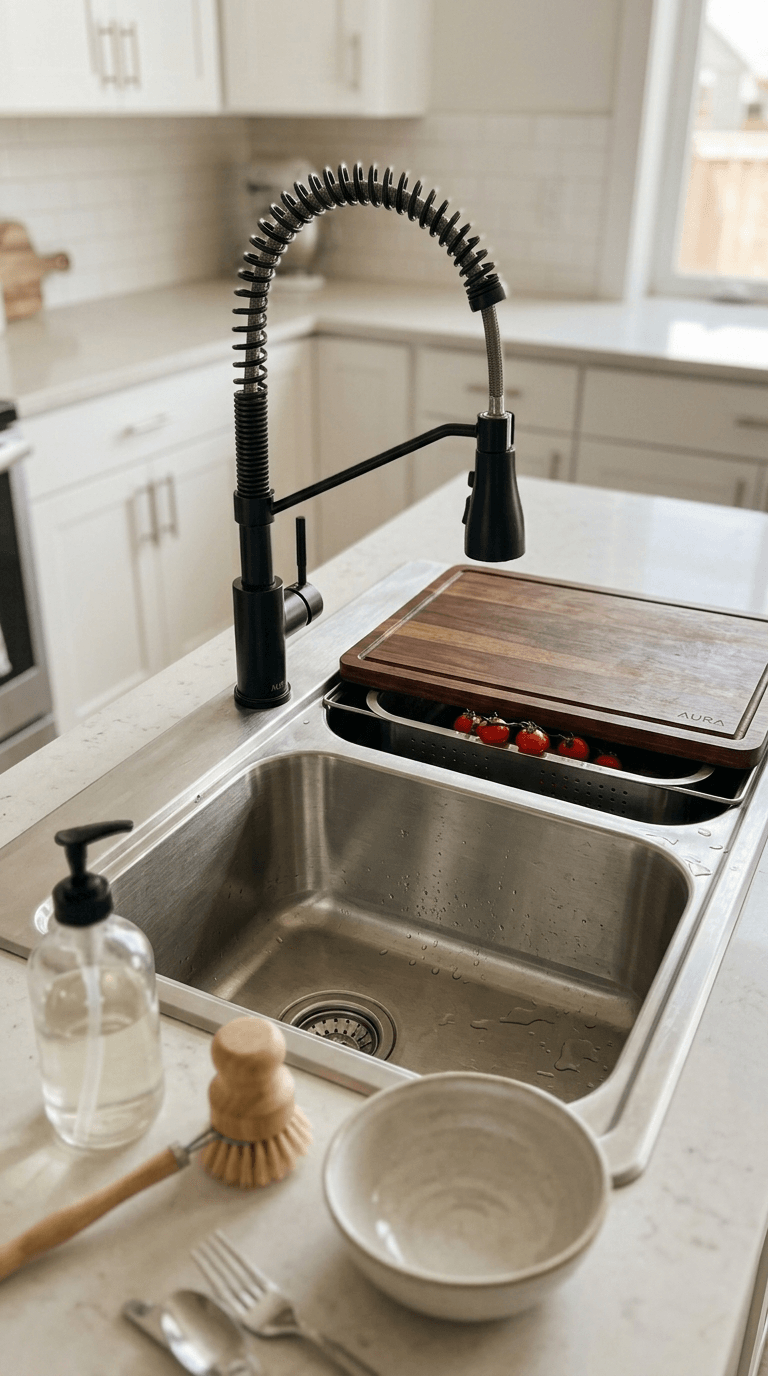 Stainless Steel 304 Single Bowl Kitchen Sink